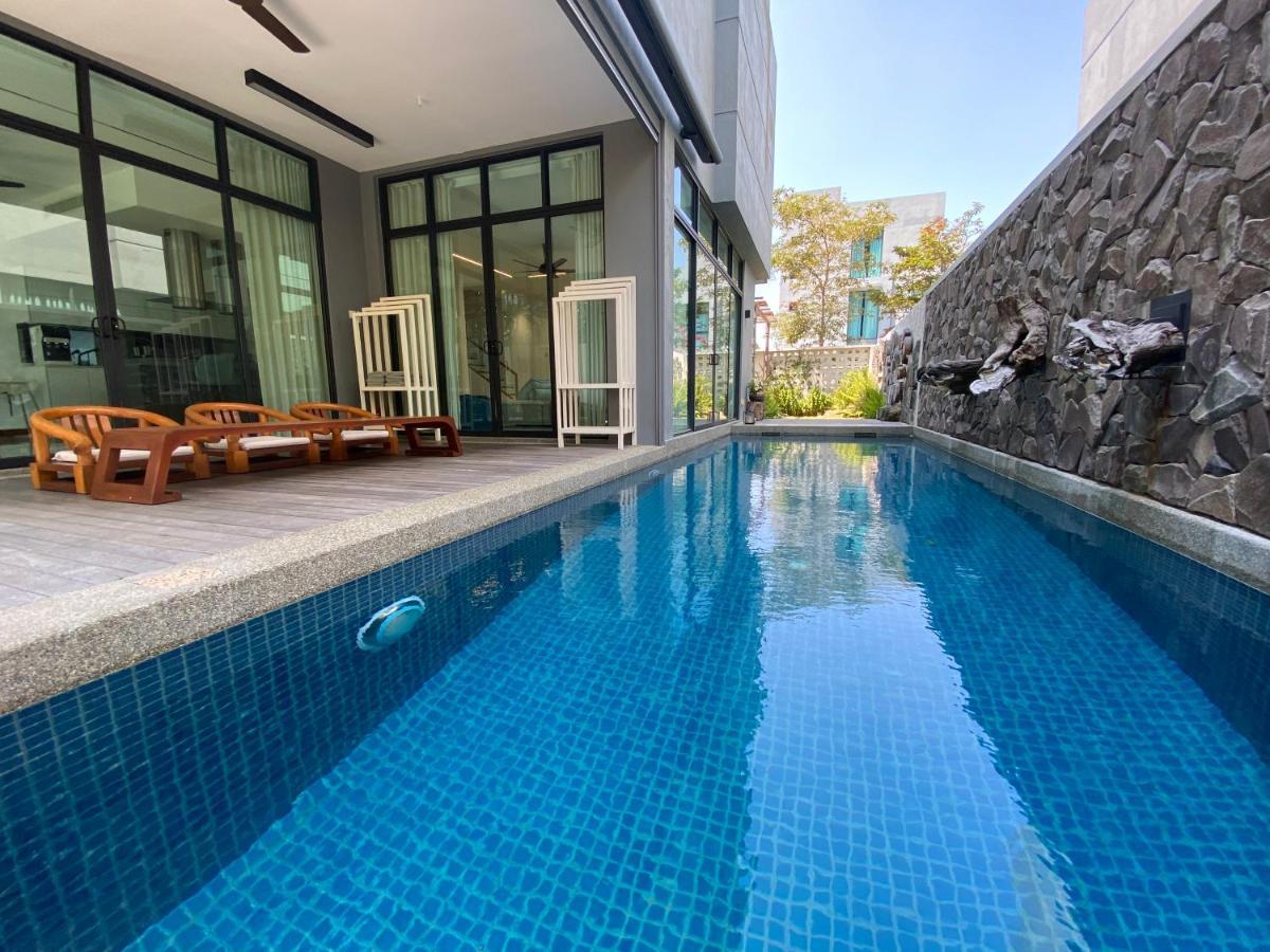 Ikiru 18 Private Saltwater Pool Villa, 3 Ensuite Br, Outdoor Bbq, 5 Mins To Beach Пантай-Сенанг Экстерьер фото
